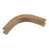 Whitecap Teak Track Inside Corner Molding - 1/2" 60822