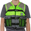 Bluestorm Sportsman Youth Mesh Fishing Life Jacket - Hi-Vis BS-105-HVS-Y