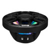DS18 6.5" 2-Way Coaxial Marine Speakers w/Digital LED Lights &amp; NXL-IQ6/BK