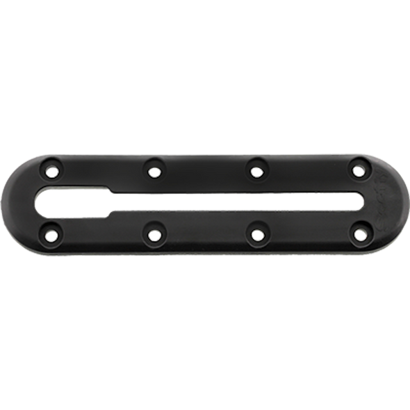 Scotty 440 Low Profile Track - Black - 4" 0440-BK-4