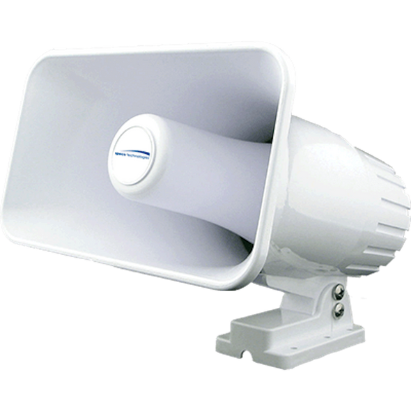 Speco 4" x 6" Weatherproof PA Speaker Horn - White SPC12RP