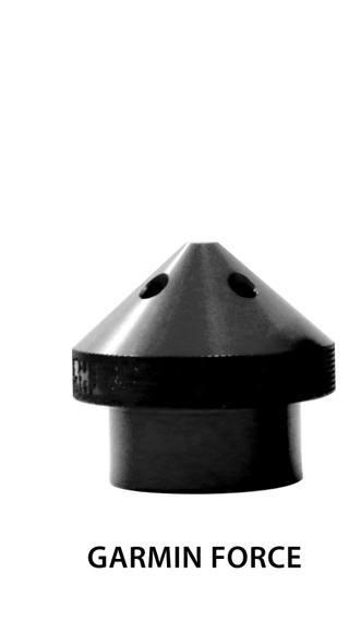 Th Marine G-force Eliminator Black Prop Nut For Garmin Force GFEL-GF-BK-DP