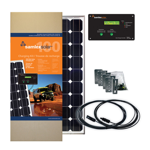 Samlex Solar Charging Kit - 100W - 30A SRV-100-30A