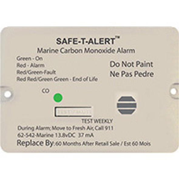Safe-T-Alert 62 Series Carbon Monoxide Alarm - 12V - 62-542-Marine - Fl 62-542-MARINE