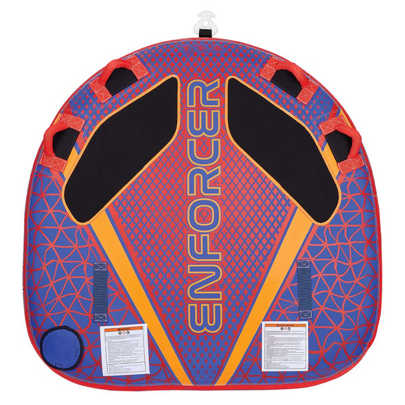 Full Throttle Enforcer Towable Tube - 2-Rider - Red 302200-100-002-21