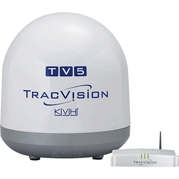 KVH TracVision TV5 - Linear & Sky Mexico w/Auto Skew & GPS 01-0364-34