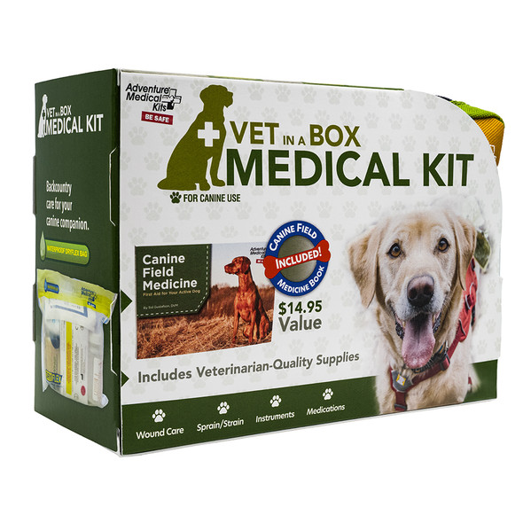 Adventure Medical Dog Series - Vet in a Box First Aid Kit 0135-0117