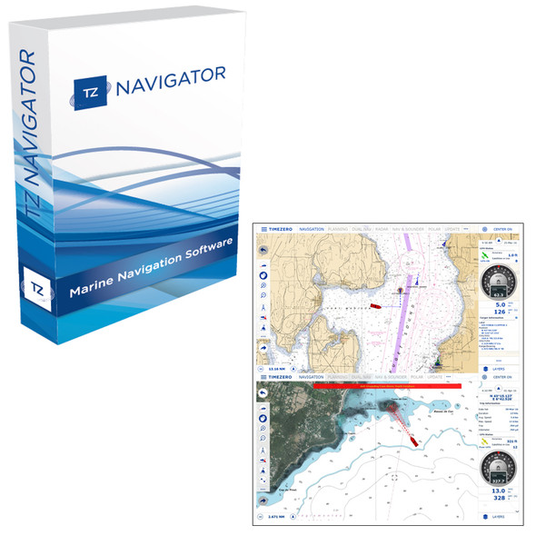 Nobeltec TZ Navigator Upgrade From Legacy Products - VNS/Admiral - Digi TZ-105