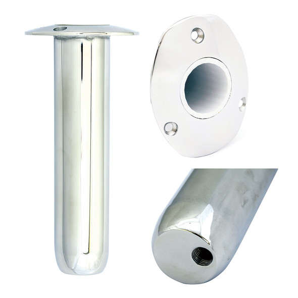 Tigress Oval Head Closed Base Rod Holder - 15° - 9" 88539