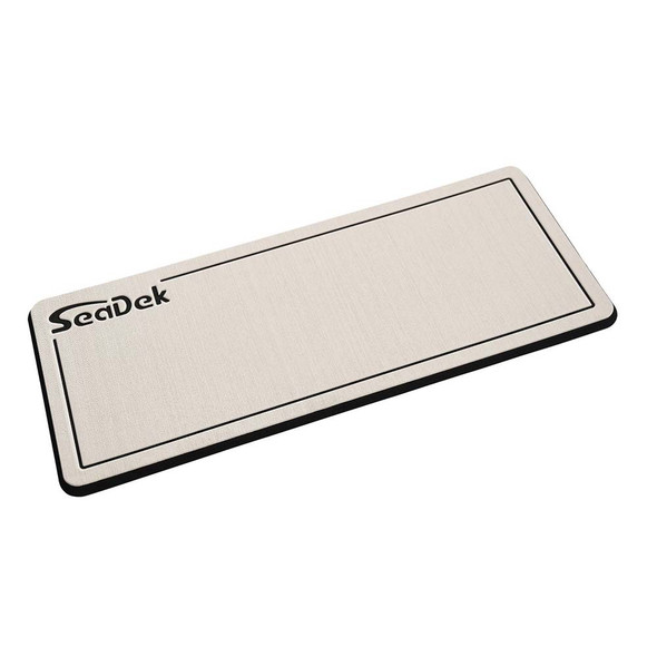 SeaDek 16" x 39" 20mm Dual Density Large Helm Pad Mica/Black Brushed -  37926-81748