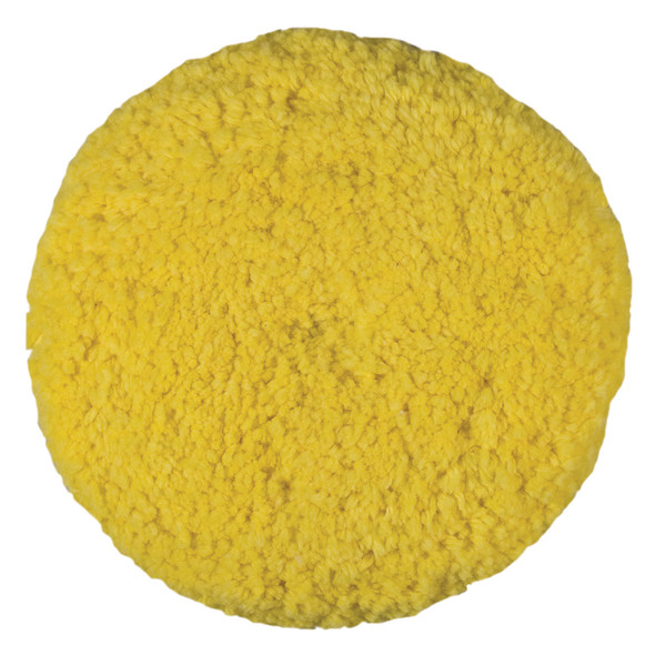 Presta Rotary Blended Wool Buffing Pad - Yellow Medium Cut 890142