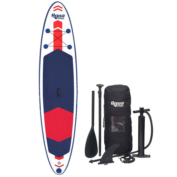 Aqua Leisure 11' Inflatable Stand-Up Paddleboard Drop Stitch w/Oversize APR20927