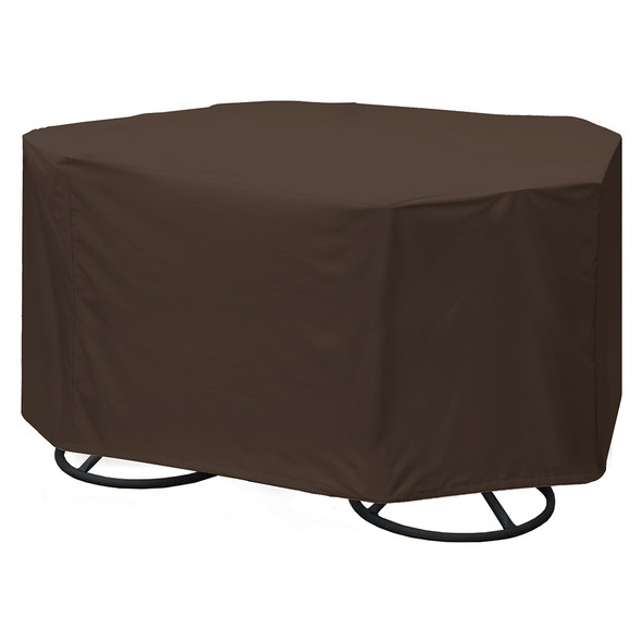 True Guard 4-Chair 600 Denier Rip Stop Patio Dining Set Cover 100538806