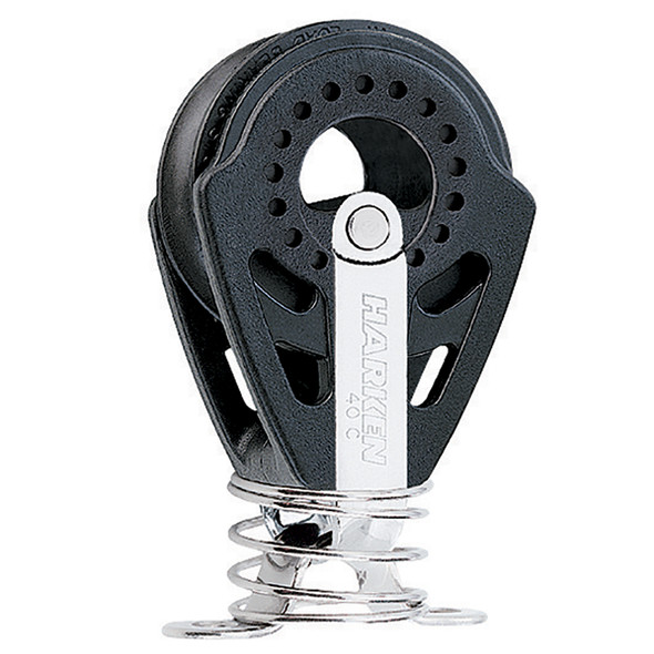 Harken 40mm Carbo Block w/Spring & Eyestrap 2652