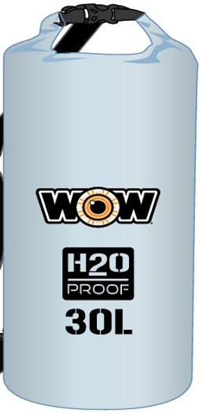 WOW Watersports H2O Proof Dry Bag - Clear 30 Liter 18-5090C