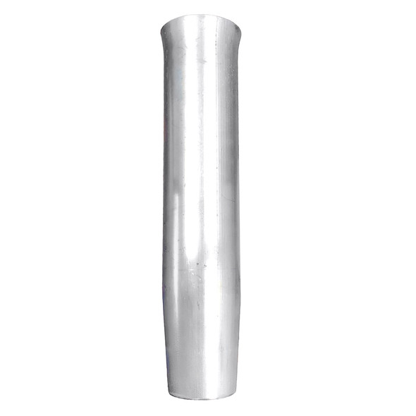 Tigress Weld On Aluminum Flared Rod Holder w/o Blade Mill Finished 10" 66414