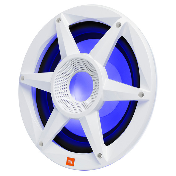 JBL 10" Marine RGB Passive Subwoofer - White Stadium Series STADIUMMW1000AM