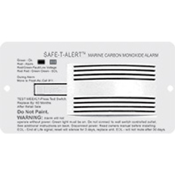 Safe-T-Alert 65 Series Marine Carbon Monoxide Alarm - Flush Mount - 12V M-65-542