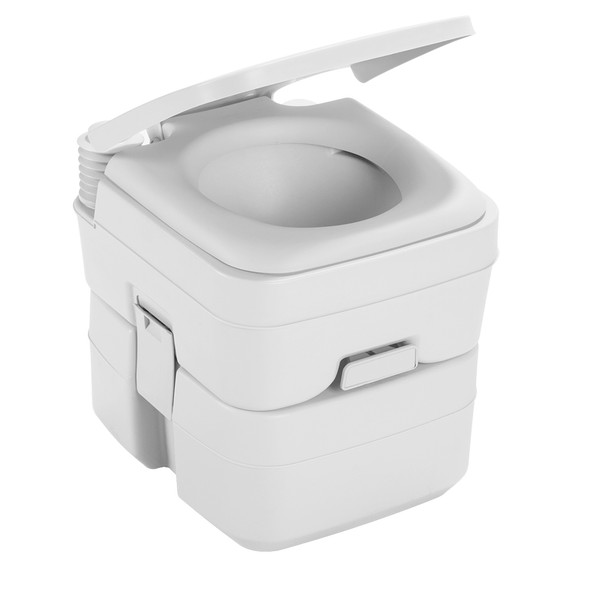 Dometic 966 Portable Toilet - 5 Gallon - Platinum 301096606