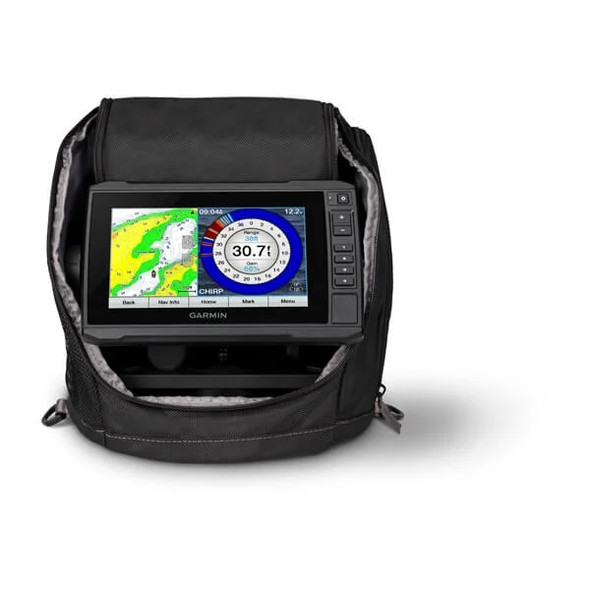 Garmin Echomap Uhd 73cv Ice Bundle With Gt10hn-if Us Lakevu G3 010-02334-15