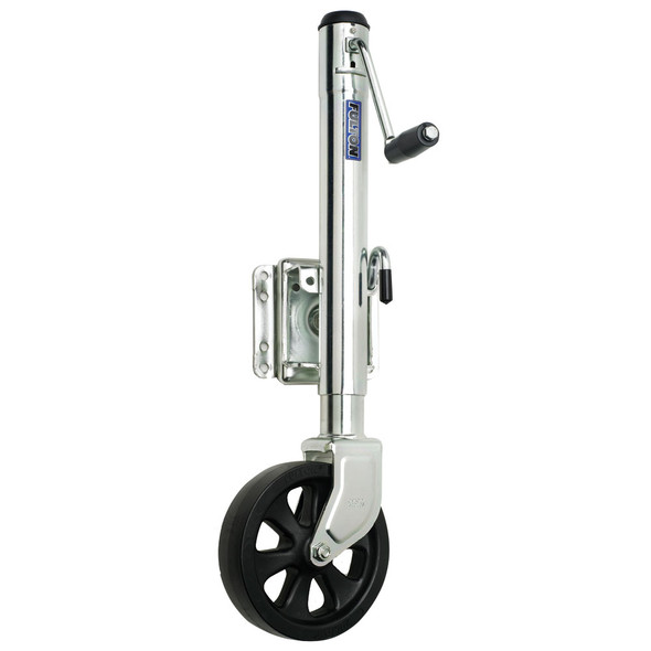 Fulton Single Wheel 1,500 lbs. Bolt-Thru Swivel Jack XP15 0101