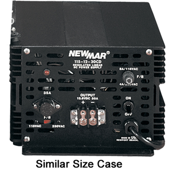 Newmar 115-24-18cd Pwr Supply 115/230vac To 24vdc @ 18a Cont 115-24-18CD