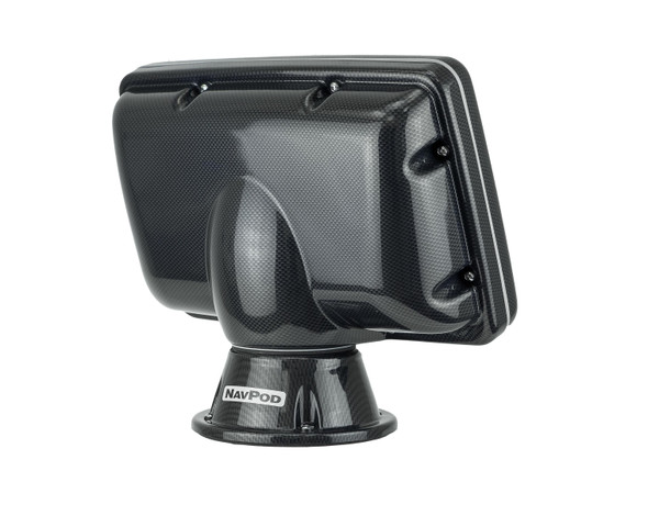 NavPod PowerPod Pre-Cut f/Simrad NSS12 evo³ & B&G Zeus³ 12 - Carbon Bla PP5200-14-C