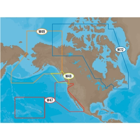 C-map Na-m021 Max Wide Microsd Canada North And East M-NA-M021-MS