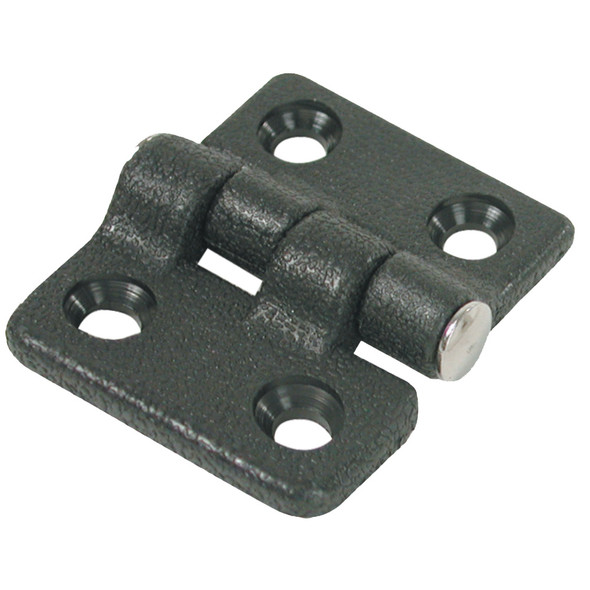 Whitecap Butt Hinge - Black Nylon - 1-1/2" x 1-3/8" S-3034