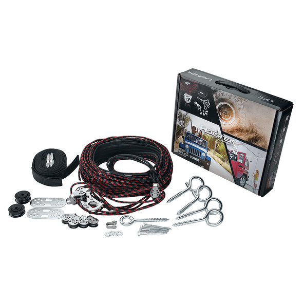 Harken Hoister JEEP Hard Top 4 Point Lift System 45 - 145lb/12' 7803.12JEEP
