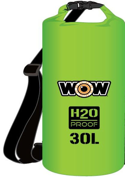 WOW Watersports H2O Proof Dry Bag - Green 30 Liter 18-5090G