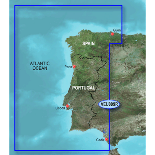 Garmin BlueChart g3 HD - HXEU009R - Portugal & Northwest Spain - micro 010-C0767-20