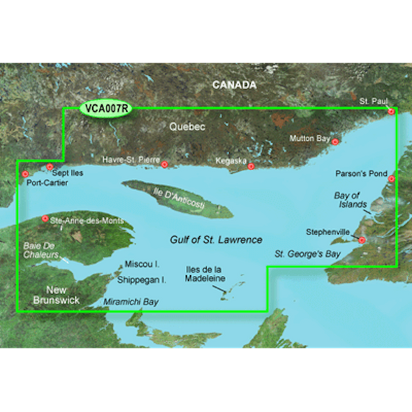 Garmin BlueChart g3 Vision HD - VCA007R - Les Mechins - St. George's  010-C0693-00