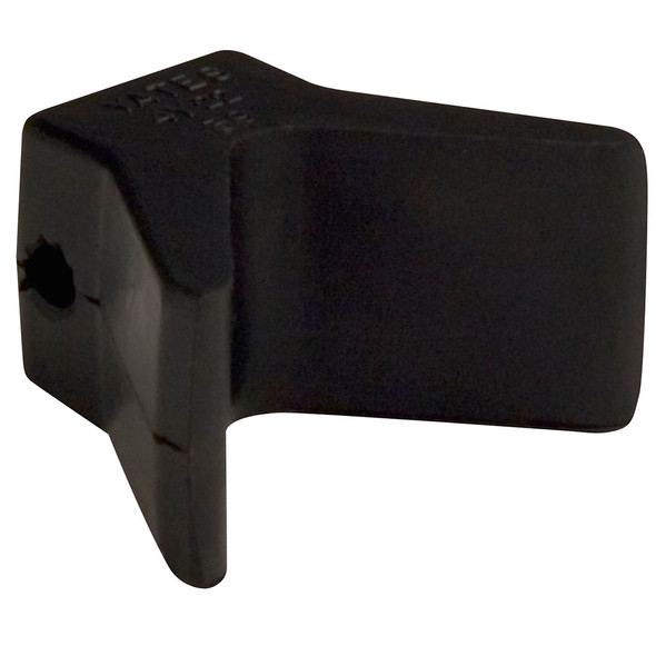 C.E. Smith Bow Y-Stop - 2" x 2" - Black Natural Rubber 29552