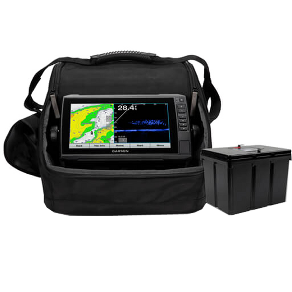 Garmin Echomap Uhd 93sv Panoptix Livescope Ice Bundle Us Lakevu G3 Li-i 010-02342-20