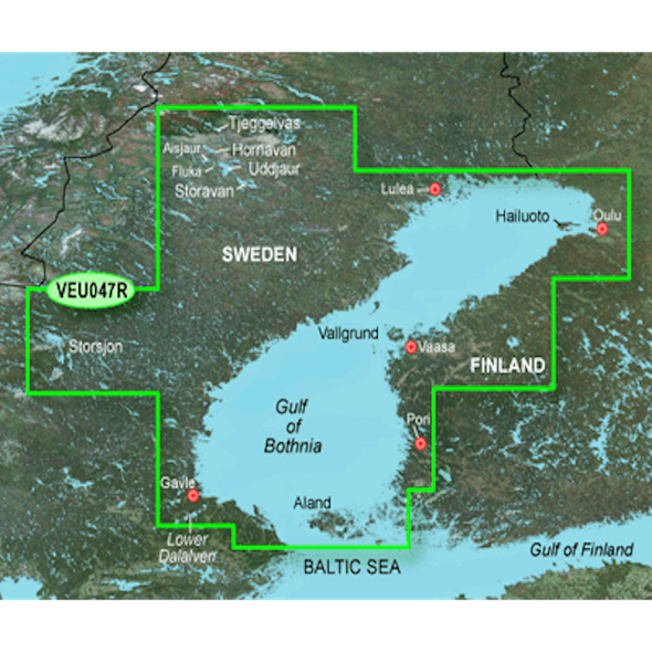 Garmin BlueChart g3 Vision HD - VEU047R - Gulf of Bothnia - Kalix to  010-C0783-00