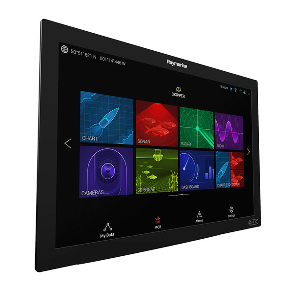 Raymarine Axiom XL 24 Glass Bridge Multifunction Display Kit w/RCR-SD,  T70430