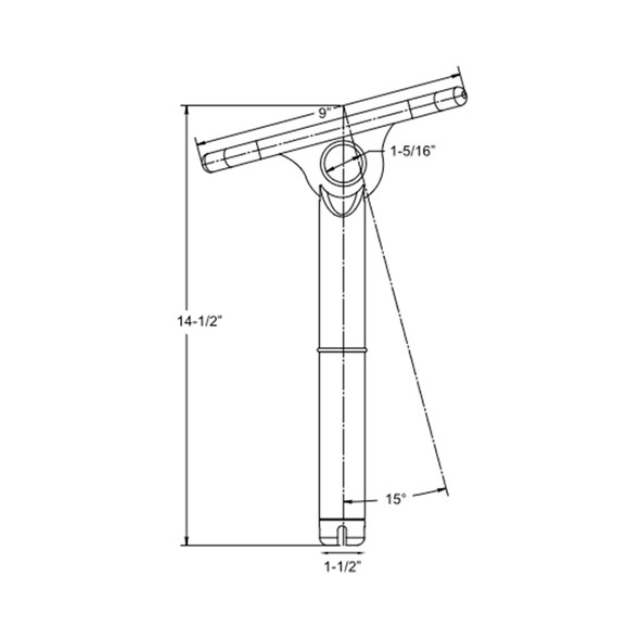 TACO Multi-Purpose 15° Portable Cleat F30-0861BSA-1