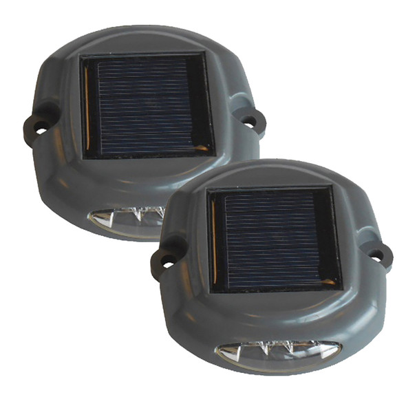 Dock Edge Docklite Solar Dock & Deck Light - 2-Pack 96-262-F