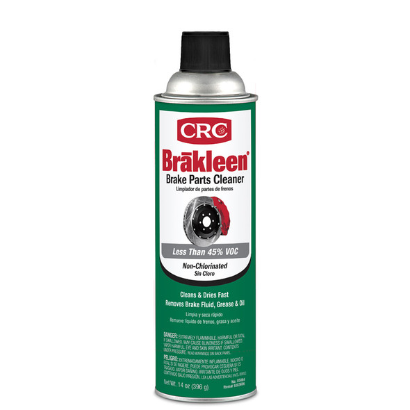 CRC Brakleen Brake Parts Cleaner - Non-Chlorinated - 14oz - #05084 1003696