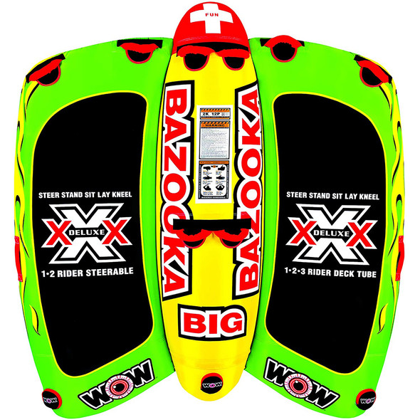 WOW Watersports Big Bazooka Towable - 4 Person 13-1010