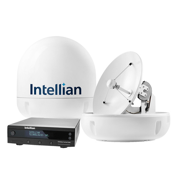 Intellian i6P Linear System w/23.6" Reflector & Universal Quad LNB B4-619Q