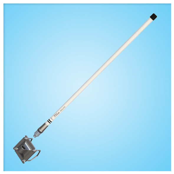 Shakespeare 6500-wb 4' Broad Band Vhf Antenna 6500-WB