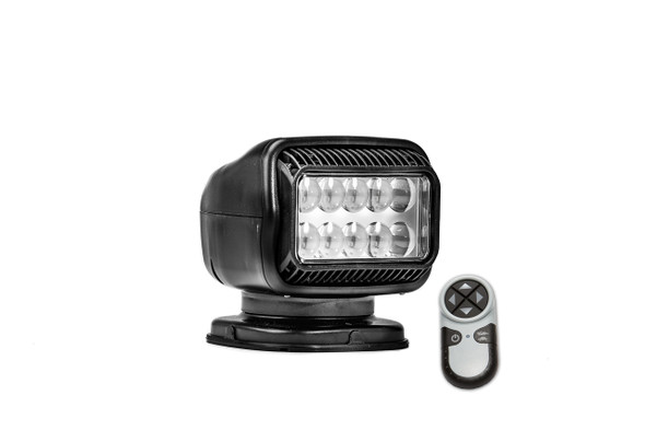 Golight Radioray GT Series Permanent Mount - Black LED - Wireless Handh 20514GT