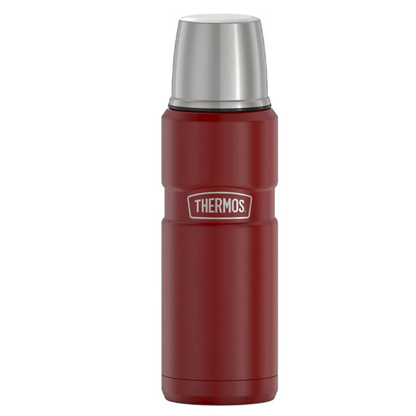 Thermos Stainless King 16oz Beverage Bottle - Rustic Red SK2000MR4