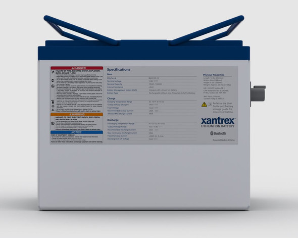 Xantrex Lithium-Ion Battery - 105Ah - 12VDC 883-0105-12