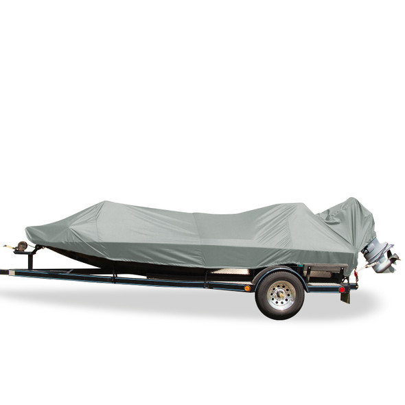 BOAT COVER JON-16 O/B  PG GRAY