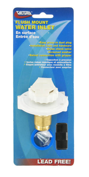 WTR INLET LF MTL 2.75' WH