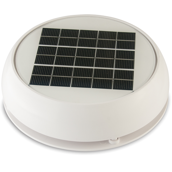 3' DAY/NIGHT SOLAR VENT - WHITE