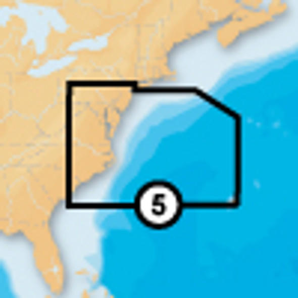 Navionics Msd/905p+ Platinum + Us Mid-atlanti & Canyons Msd MSD/905P+